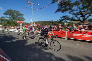 A sprint finish in Dartmouth