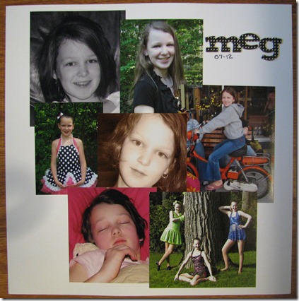 load27 Title Page for All about Meg album