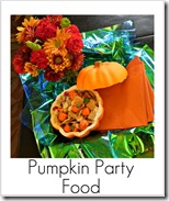 pumpkin party food pumpkin party food