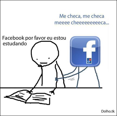 a tentação do facebook