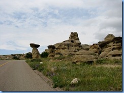 1866 Alberta - Writing-On-Stone Provincial Park - hoodoos 1866 Alberta - Writing-On-Stone Provincial Park - hoodoos