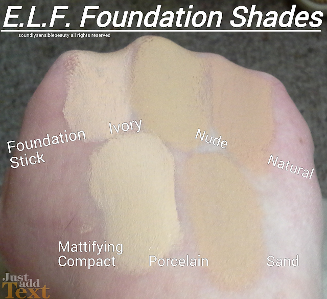 ELF HD Mattifying Cream Foundation Review & Swatches of Shades