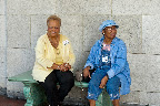 Guests Gloria Wright and Dr. Lillie Mae.
Photo by Eric Slomanson/slomophotos.com - Copyright 2010.