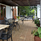 The Manor of Ngorongoro, Terrasse © Foto: Angelika Krüger | Outback Africa Erlebnisreisen