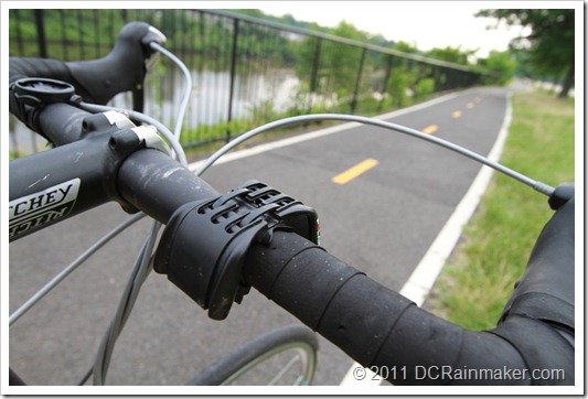 Polar Bike Mount Kit Installed
