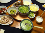 The spread.