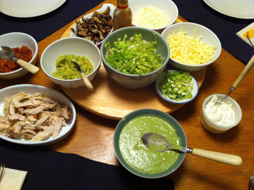 The spread.