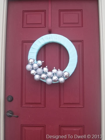 Modern Ornament Wreath