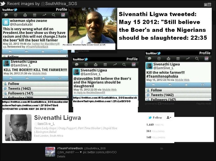 ANTI WHITE_XENOPHOBIC HATESPEECH BY ANC LEADERS ON MAY 24 2012
