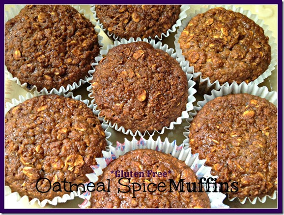 oatmeal spice muffins