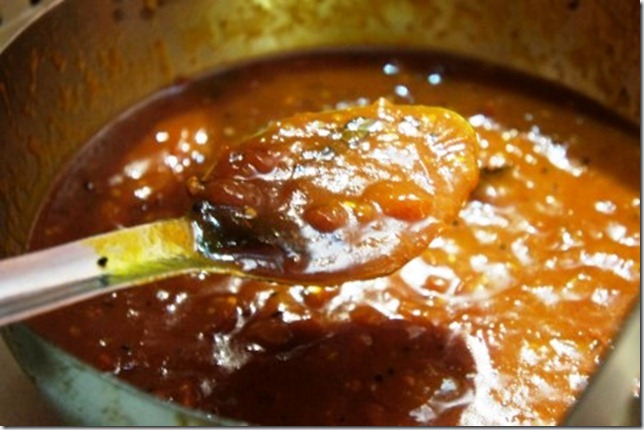 Tomato chutney                  