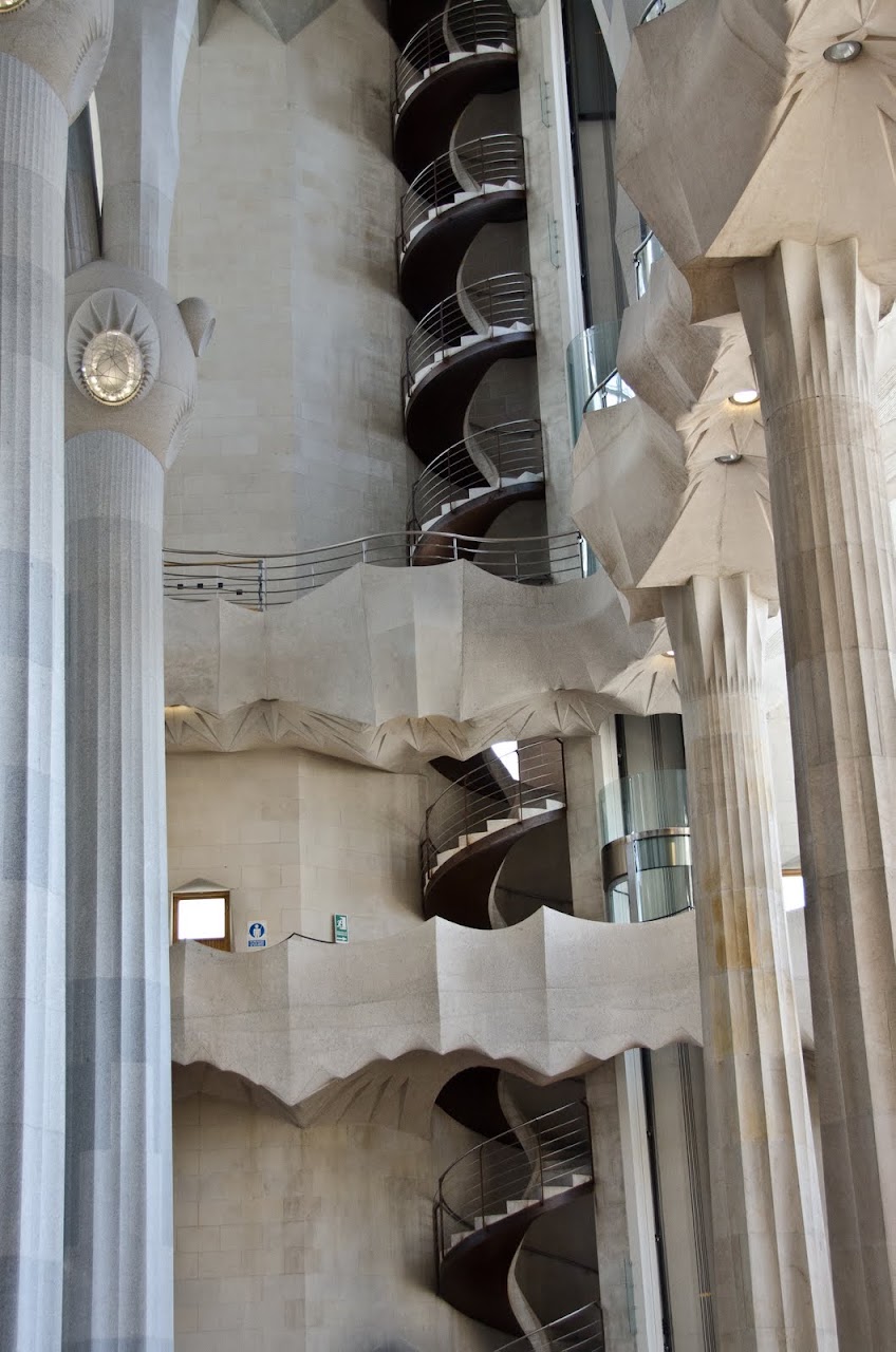 Interior of Sagrada Familia