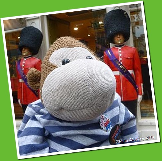 Attention Soldiers outside liberty london Attention Soldiers outside liberty london