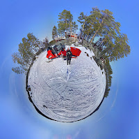 Planeten stugan! Påsken 2008
