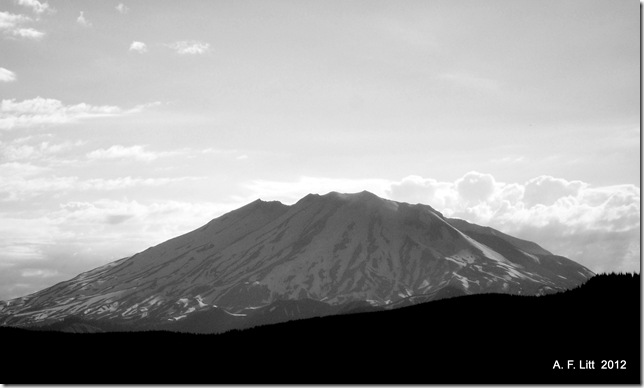 Mt. St. Helens from Forest Road 25.  July 24, 2011.  Photo of the Day, May 18, 2012.  32nd Anneversary of the May 18th Eruption.