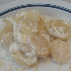 From Scratch Au' Gratin Taters (Au Gratin Potatoes)