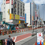 construction in Harajuku in Harajuku, Japan 
