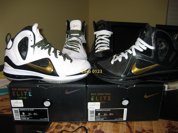 Lace Swap Nike LeBron 9 PS Elite Home with Away Kevlar Laces