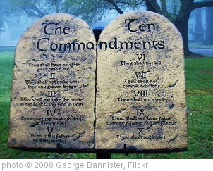 'The Ten Commandments' photo (c) 2008, George Bannister - license: http://creativecommons.org/licenses/by/2.0/