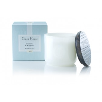 Smells like: jasmine, frangipani and sweet musk. Circa Home Jasmine & Magnolia Candle, $29.95, thecandleshoppe.com. Smells like: jasmine, frangipani and sweet musk. Circa Home Jasmine & Magnolia Candle, $29.95, thecandleshoppe.com.