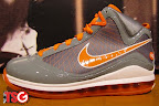 Releasing Now: Nike LeBron 7 Grey / Orange <strike>Eastbay</strike> Exclusive nike air max lebron 7 ss grey white orange 1 02 Releasing Now: Nike LeBron 7 Grey / Orange <strike>Eastbay</strike> Exclusive