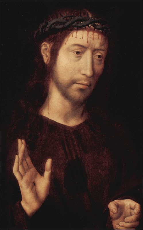 Memling, Christ à la couronne d'épines Memling, Christ à la couronne d'épines