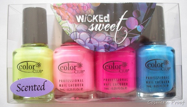 Color Club Wicked Sweet Scented Nail Polish Minis | Cosmetic Proof |  Vancouver beauty, nail art and lifestyle blog