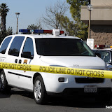 According to SacPD, aprox 9:45 Friday morning, a subject in a mask and a vest with a star on it attempted to access the bank via the back door. The subject knocked at the back door and when employees checked through the peep hole they became suspicious of the person and alerted authorities. The subject was gone when units arrived. A similiar bank robbery incidient was going down in Modesto as CSI and detectives were investigating this incident. It is unknown if the two incidents were related or if related to the recent similar bank robbery in Chino. News_120309_AttemptBank211_Arden