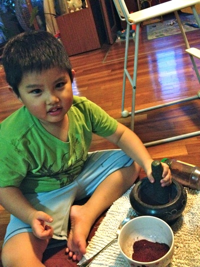 Fu Chow Red Wine in the Make