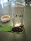 Ground cloves, like ginger, a warm spice.
