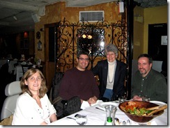 2010 03 01 Michele, Marc Stecker, Barbara, Mitch in NYC before first CCSVI procedure