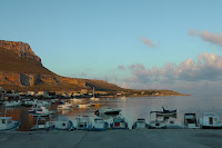 Harbour at sundown