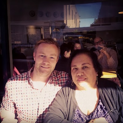 mckay and mom at Bill's - classic first day brunch spot 13 - 1