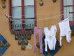 clothes, river, girona
