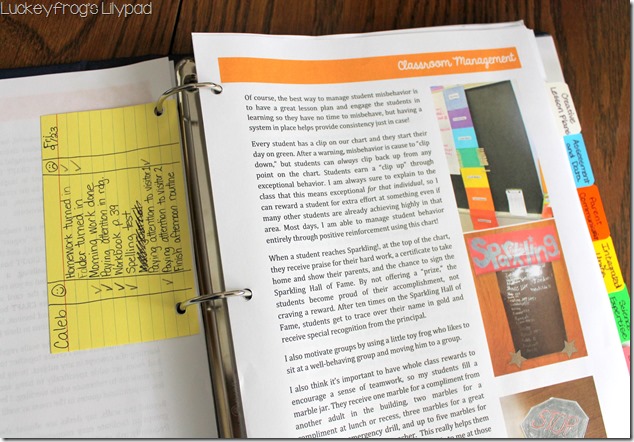 Teaching Portfolio from Luckeyfrog's Lilypad Teaching Portfolio from Luckeyfrog's Lilypad