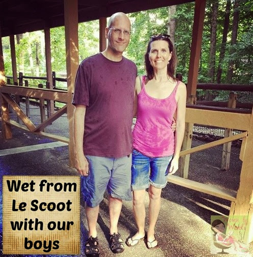 Le Scoot with boys Le Scoot with boys