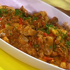 Chicken and Mushroom Goulash with Gnocchi