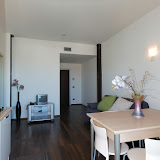 Cucina-soggiorno con divano-letto / Kitchen-living room with sofa bed