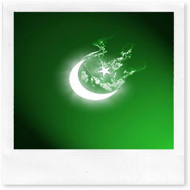Heat and Clouds evolving from Pakistani Flag