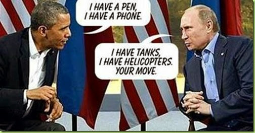 pen and phone v. tanks and helicoptors