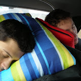 While men are sleeping...