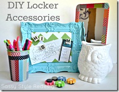 DIY locker accessories pin DIY locker accessories pin