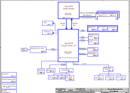 toshiba laptop motherboard schematics