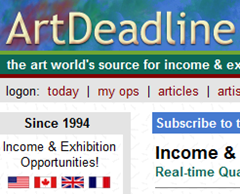 art deadline exhibition