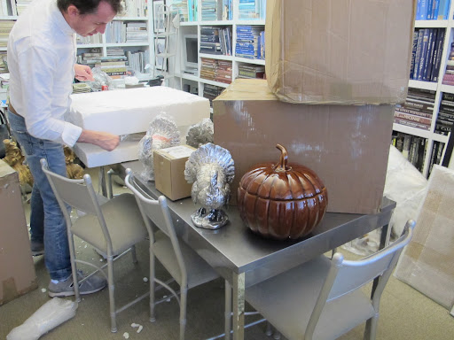 I just couldn't leave the store without the pumpkin tureen.