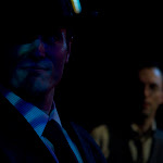 The Water Engine: An American Fable, by David Mamet. Directed by Brian Golden. October 28 - December 19. (l to r) Travis Williams, Cody Proctor. Photo Credit: Amanda Clifford