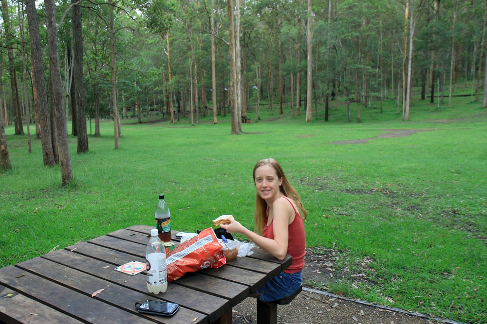 Bronwen & a picnic