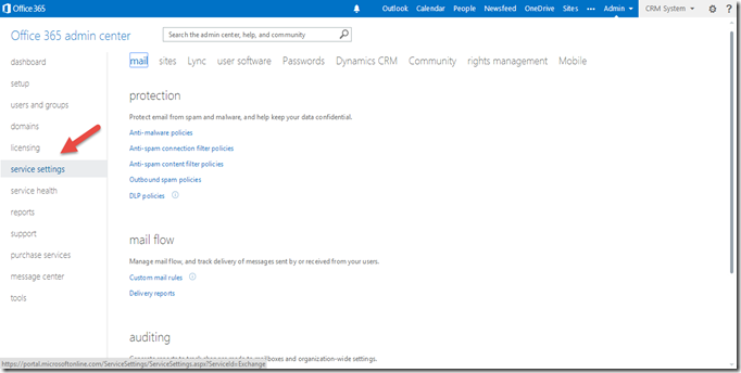 2 go to service settings 2 go to service settings