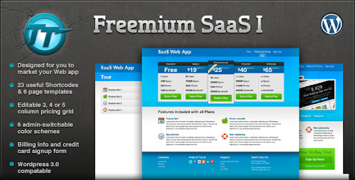 Freemium SaaS Wordpress CMS + Blog Theme I - ThemeForest Item for Sale