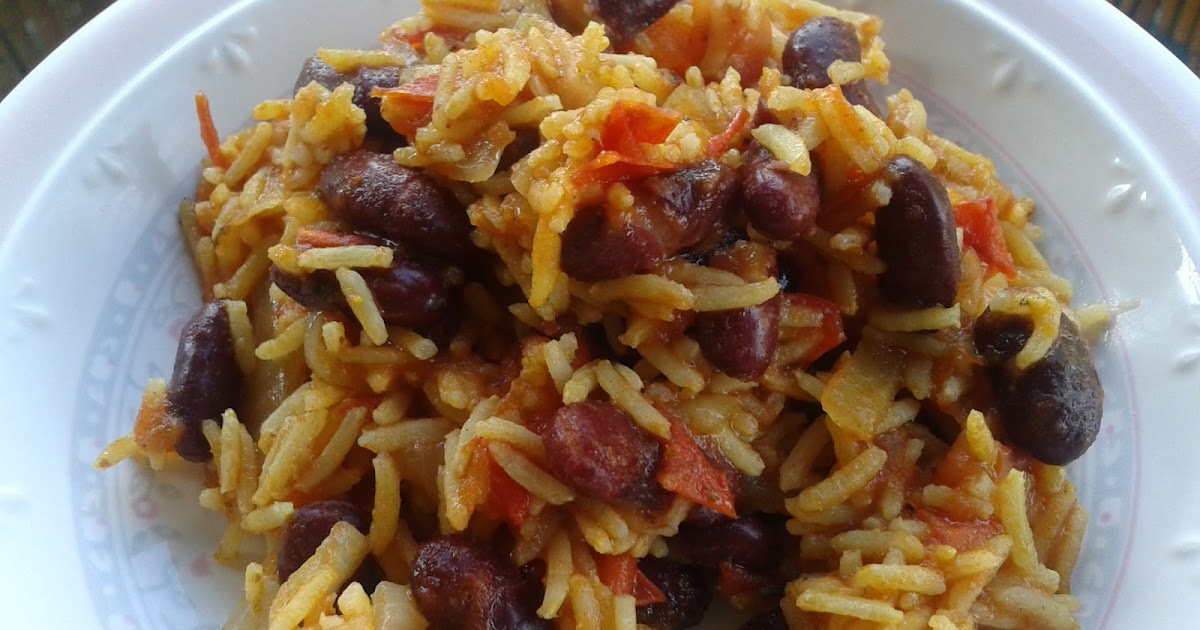 The Vegan Nigerian BEANS AND RICE